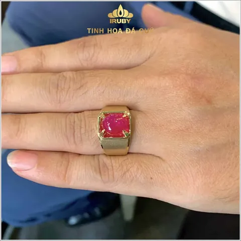 Tổng Hợp Các Mẫu Nhẫn Nam Đá Ruby Đẹp Và Sang Trọng Dành Cho Quý Ông