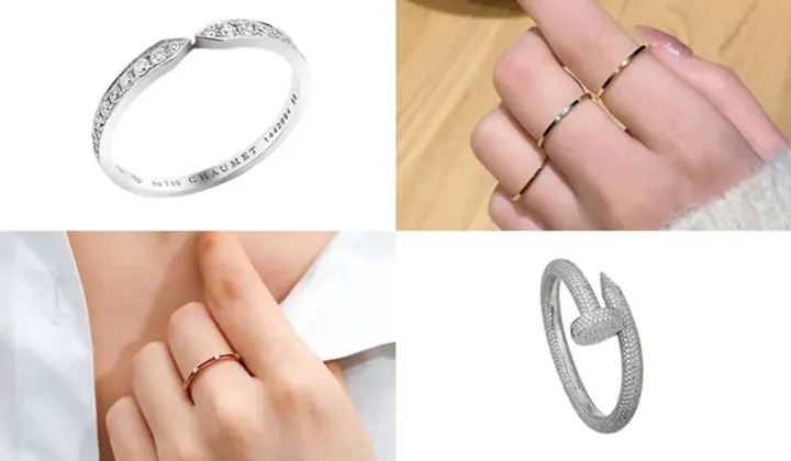 Khám Phá Các Mẫu Nhẫn Nữ Đơn Giản: Danh Sách Thiết Kế Tinh Tế Dành Cho Phái Nữ