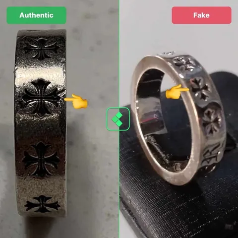Cách Kiểm Tra Nhẫn Chrome Hearts Thật Hay Giả Nhanh Chóng Và Chính Xác