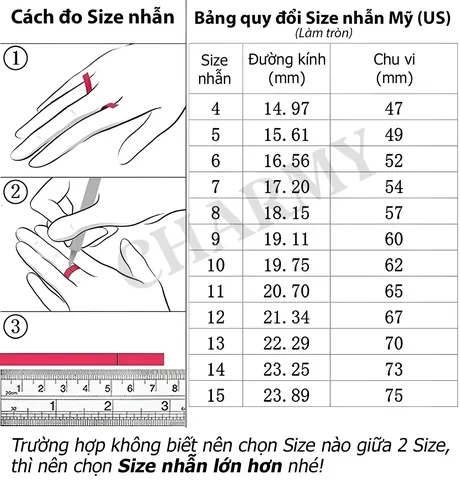 Hướng Dẫn Cách Đo Cỡ Ngón Tay Đeo Nhẫn Chuẩn Tại Nhà Bằng Giấy Và Dây