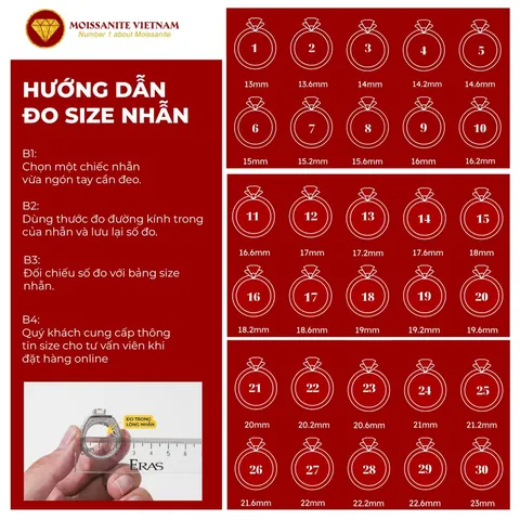 Hướng Dẫn Cách Đo Ni Tay Nhẫn Nam (size Nhẫn) Chuẩn Xác Tại Nhà Hướng Dẫn Cách Đo Ni Tay Nhẫn Nam (size Nhẫn) Chuẩn Xác Tại Nhà