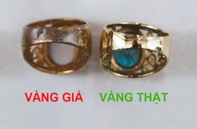 Hướng Dẫn Nhận Biết Nhẫn Vàng Thật Và Phân Biệt Vàng Giả Nhanh Chóng, Chính Xác