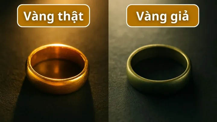 Hướng Dẫn Nhận Biết Nhẫn Vàng Thật Và Phân Biệt Vàng Giả Nhanh Chóng, Chính Xác