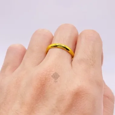 Tìm Hiểu Có Nhẫn Vàng Nửa Chỉ Không Và Các Loại Nhẫn Vàng 24k 0.5 Chỉ Cho Người Muốn Mua