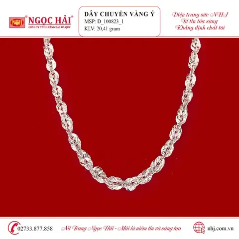 Dây Chuyền Vàng Ý Sjc: Các Mẫu, Cách Chọn, Giá Và Bảo Hành Cho Người Mua Dây Chuyền Vàng Ý Sjc: Các Mẫu, Cách Chọn, Giá Và Bảo Hành Cho Người Mua