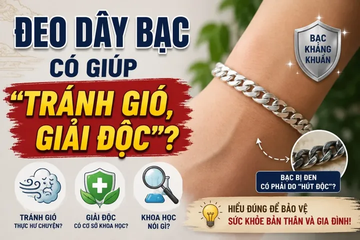 Giải Đáp Đeo Dây Chuyền Bạc Tránh Gió Có Hiệu Quả Không Và Sự Thật Cần Biết