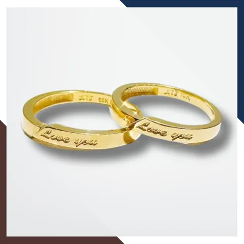 Cập Nhật Bảng Giá Cặp Nhẫn Cưới Vàng Tây Bao Nhiêu Theo Tuổi Vàng 10k, 14k, 18k