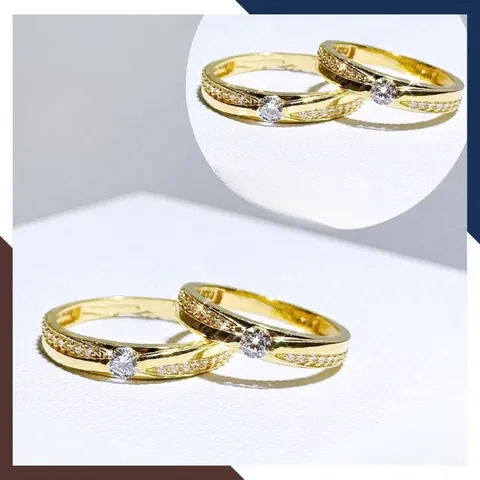 Cập Nhật Bảng Giá Cặp Nhẫn Cưới Vàng Tây Bao Nhiêu Theo Tuổi Vàng 10k, 14k, 18k
