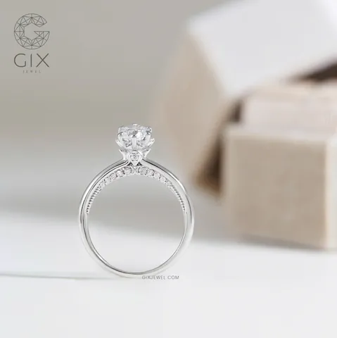 Cập Nhật Giá Nhẫn Cầu Hôn Vàng Trắng Mới Nhất Cho Cặp Đôi Chuẩn Bị Cầu Hôn Theo Loại 10k, 14k, 18k