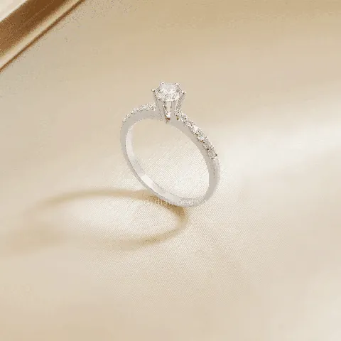 Cập Nhật Giá Nhẫn Cầu Hôn Vàng Trắng Mới Nhất Cho Cặp Đôi Chuẩn Bị Cầu Hôn Theo Loại 10k, 14k, 18k