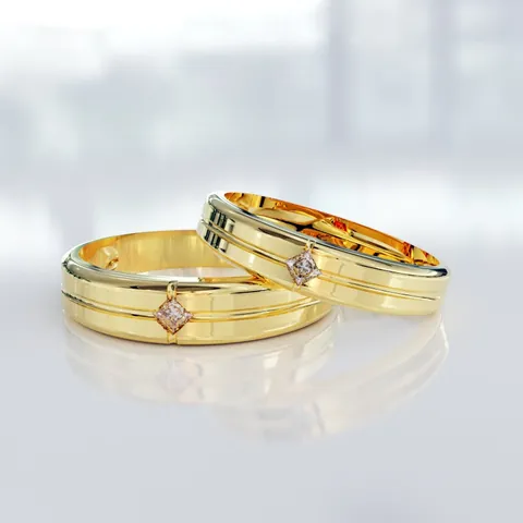 Cập Nhật Bảng Giá Nhẫn Cưới Vàng Tây 18k (vàng 750) Cho Các Cặp Đôi Sắp Cưới