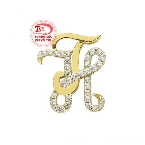 Mua Mặt Dây Chuyền Chữ Cái Vàng 18k Ở Đâu Và Các Mẫu Chữ Cái Theo Tên
