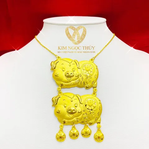 Mặt Dây Chuyền Heo Vàng: Mẫu Đẹp, Ý Nghĩa Và Cách Chọn Cho Ngày Cưới