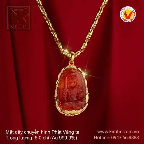 Gợi Ý Chọn Mua Mặt Dây Chuyền Hình Phật Bằng Vàng Theo Loại Vàng Và Ý Nghĩa Phong Thủy