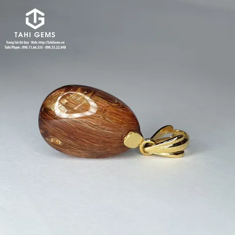 Mua Mặt Dây Chuyền Thạch Anh Tóc Đỏ Tự Nhiên: Các Mẫu Hình, Kích Thước Và Hợp Mệnh Cho Người Chọn Trang Sức Phong Thủy