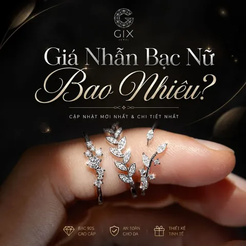 Bảng Giá Nhẫn Bạc Nữ Thật Mới Nhất Từ 190k – 1 Triệu Đồng Cho Người Mua Sỉ Lẻ Bảng Giá Nhẫn Bạc Nữ Thật Mới Nhất Từ 190k – 1 Triệu Đồng Cho Người Mua Sỉ Lẻ