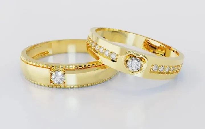 Bảng Giá Nhẫn Cưới Vàng 18k Bao Nhiêu Tiền Hiện Nay Cho Các Cặp Đôi Sắp Cưới