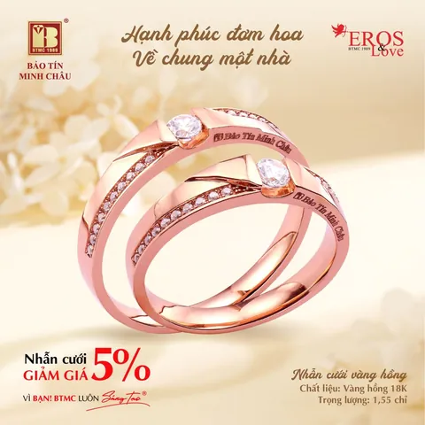 Khám Phá Nhẫn Cưới Vàng Bảo Tín Minh Châu: Bst, Mẫu Mã Và Giá Cho Cặp Đôi Sắp Cưới Khám Phá Nhẫn Cưới Vàng Bảo Tín Minh Châu: Bst, Mẫu Mã Và Giá Cho Cặp Đôi Sắp Cưới