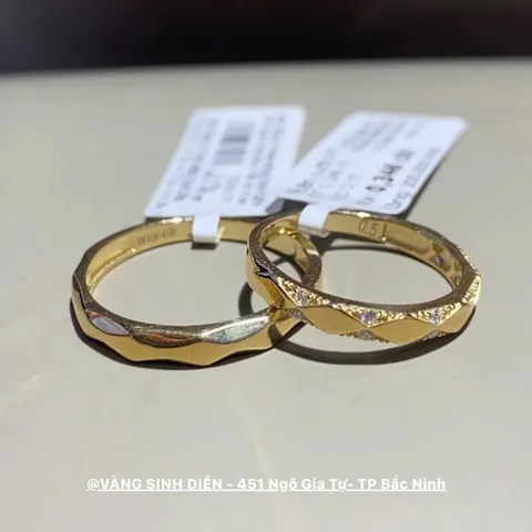 Mua Nhẫn Cưới Vàng Sinh Diễn Bắc Ninh Ở Đâu Và Giá Bao Nhiêu?