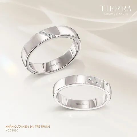 Nhẫn Cưới Vàng Trắng Giá Bao Nhiêu Theo Hàm Lượng Vàng Và Trọng Lượng?