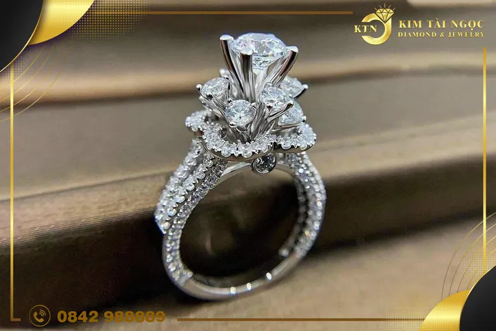 Bảng Giá Nhẫn Hột Xoàn Nữ Mới Nhất Theo Kích Thước Và Ngân Sách