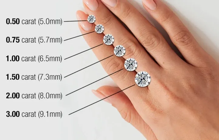 Bảng Giá Nhẫn Kim Cương Bao Nhiêu Tiền Theo Kích Thước Và Chất Liệu Cho Người Mua Thực Tế