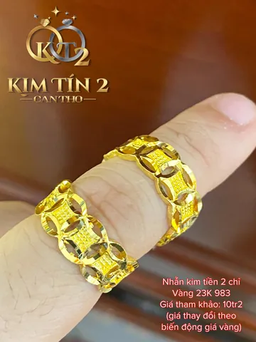 Nhẫn Kim Tiền Vàng Ta 2 Chỉ: Mẫu Mã, Giá Tham Khảo Và Ý Nghĩa Phong Thủy