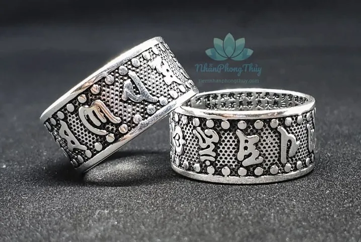 Hướng Dẫn Chọn Mua Nhẫn Lục Tự Đại Minh Chú Om Mani Padme Hum Cho Người Yêu Trang Sức Tâm Linh