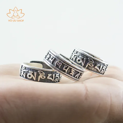 Hướng Dẫn Chọn Mua Nhẫn Lục Tự Đại Minh Chú Om Mani Padme Hum Cho Người Yêu Trang Sức Tâm Linh